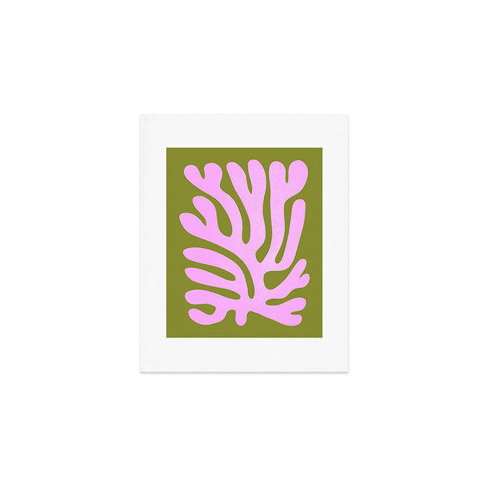 Wasabi & Lavender: Matisse Paper Cutouts 05 Art Print Gallery Image 1