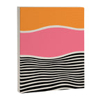 Wavy Ripples: Mid Century Edition Canvas Print Gallery Image 6