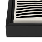 Wavy Ripples: Mid Century Edition Framed Canvas Print Gallery Image 3