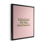 Welcome To The Shitshow: The Rainbow Edition Framed Canvas Print Gallery Image 2