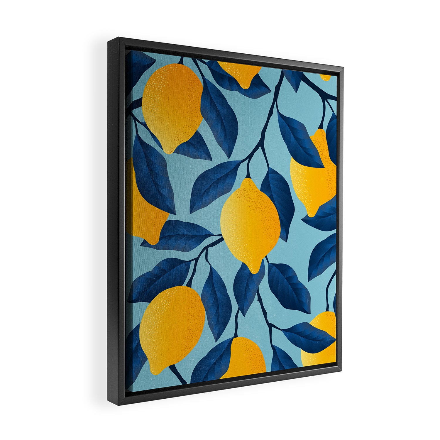 When Life Gives You Lemons Framed Canvas Print Gallery Image 2