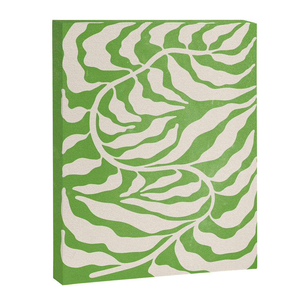 Wild Ferns: Forest Green Edition Canvas Print Gallery Image 6