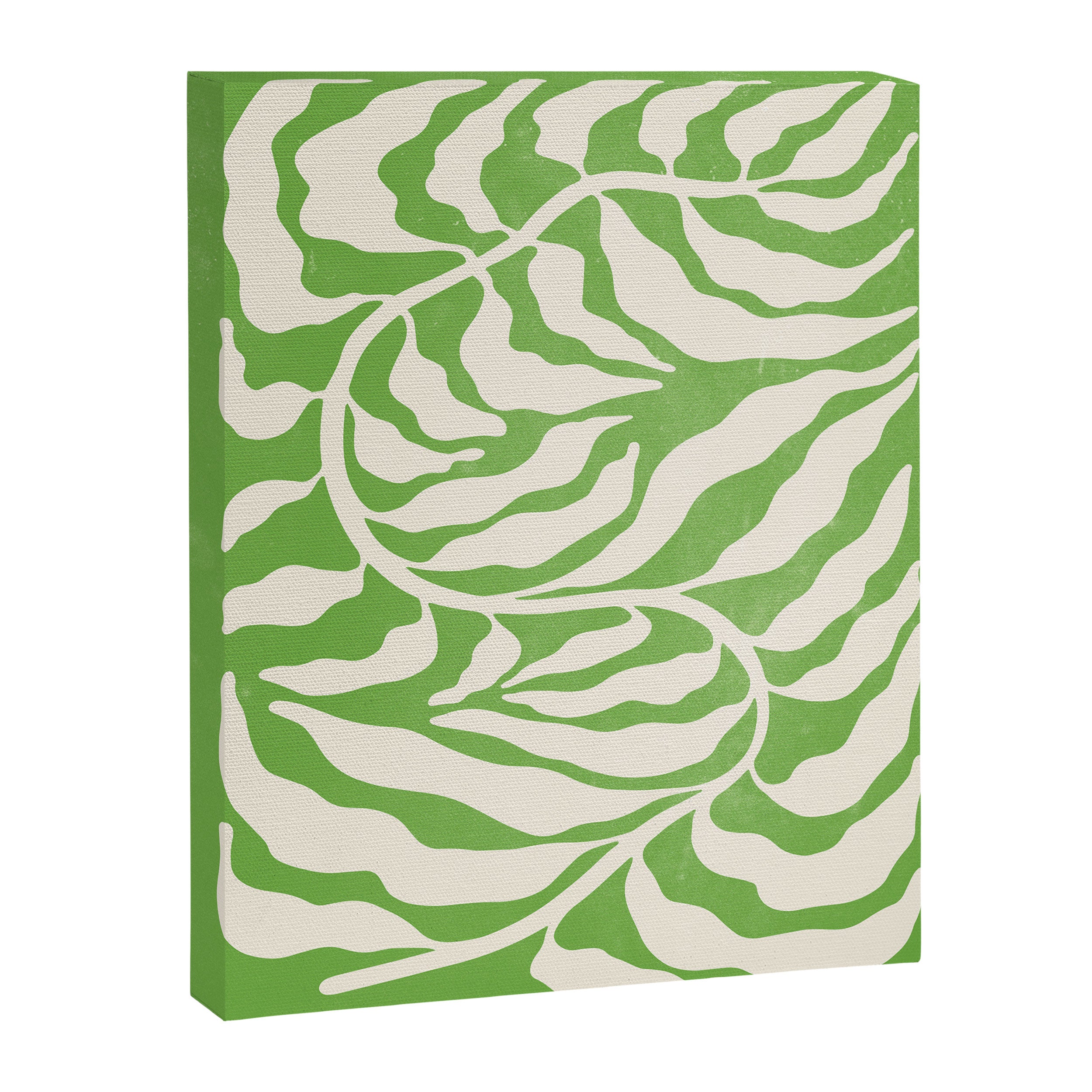 Wild Ferns: Forest Green Edition Canvas Print Gallery Image 6