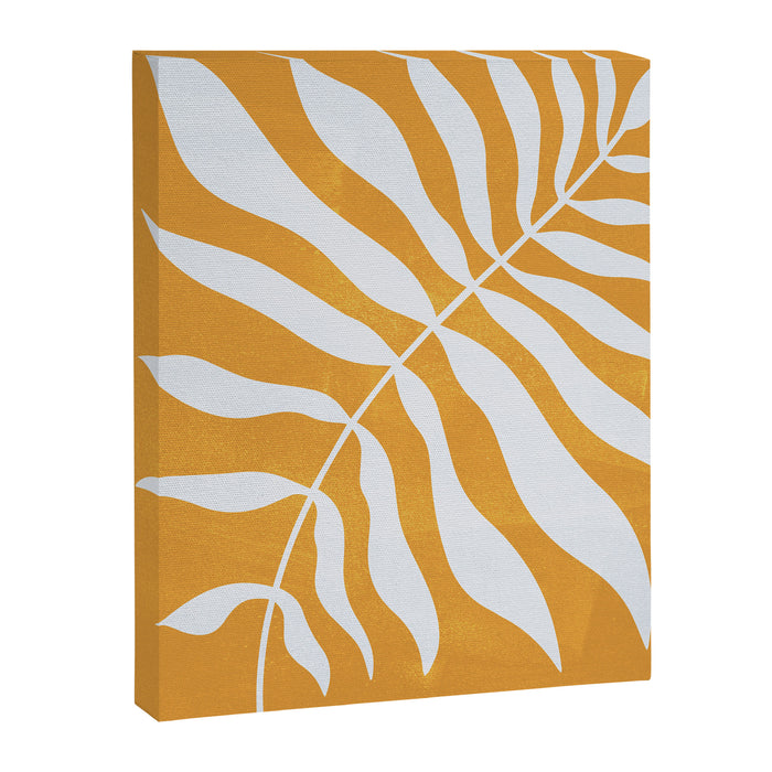 Wild Ferns: Tulip Yellow Edition Canvas Print Gallery Image 1