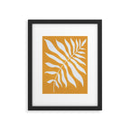 Wild Ferns: Tulip Yellow Edition Framed Art Print Gallery Image 5