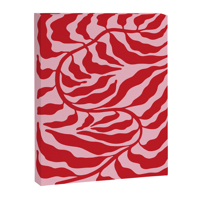 Wild Ferns: Wine Edition Canvas Print Gallery Image 1