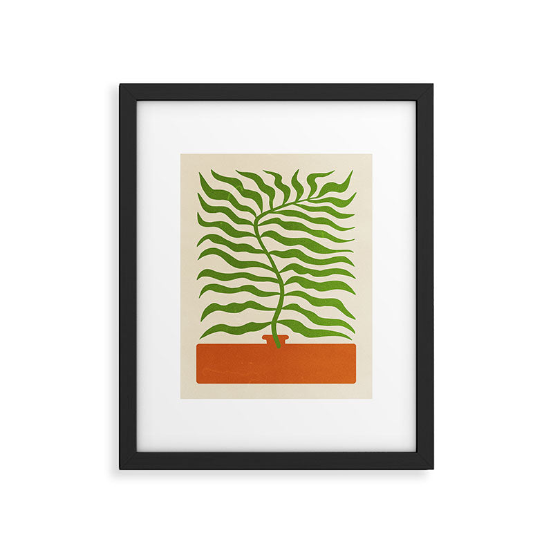 Wild Leaves II: Matisse Edition Framed Art Print Gallery Image 5