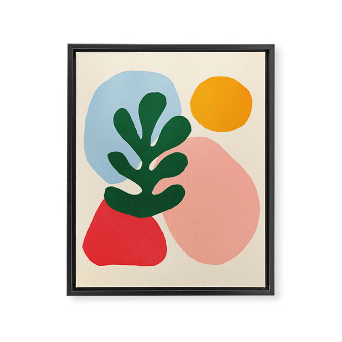 Wildlife | Cutouts by Henri Matisse Framed Canvas Print Gallery Image 1