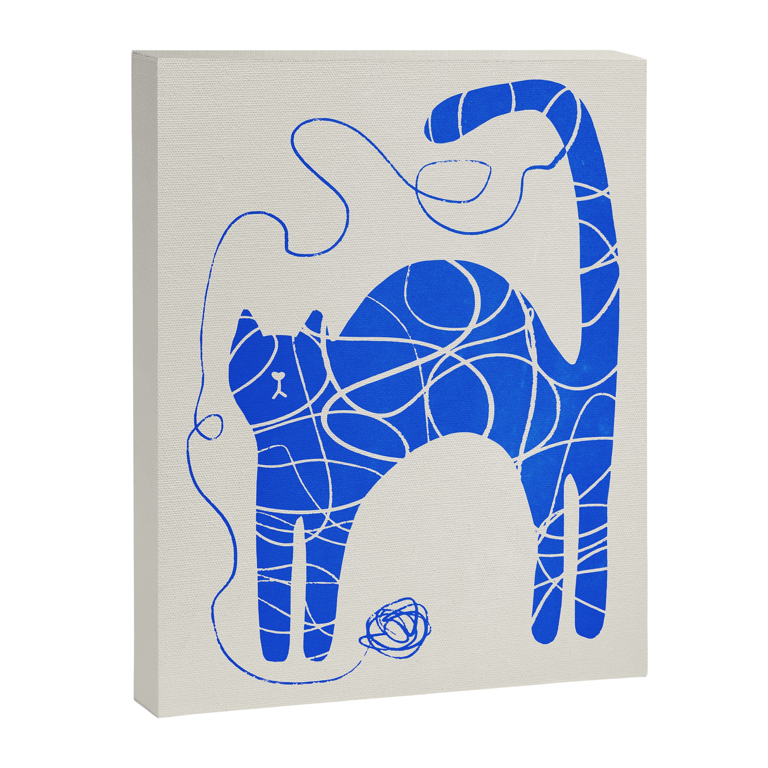 Wool Cat Canvas Print Gallery Image 6