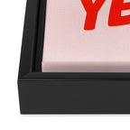 Yeah Yeah Yeah Framed Canvas Print Gallery Image 3