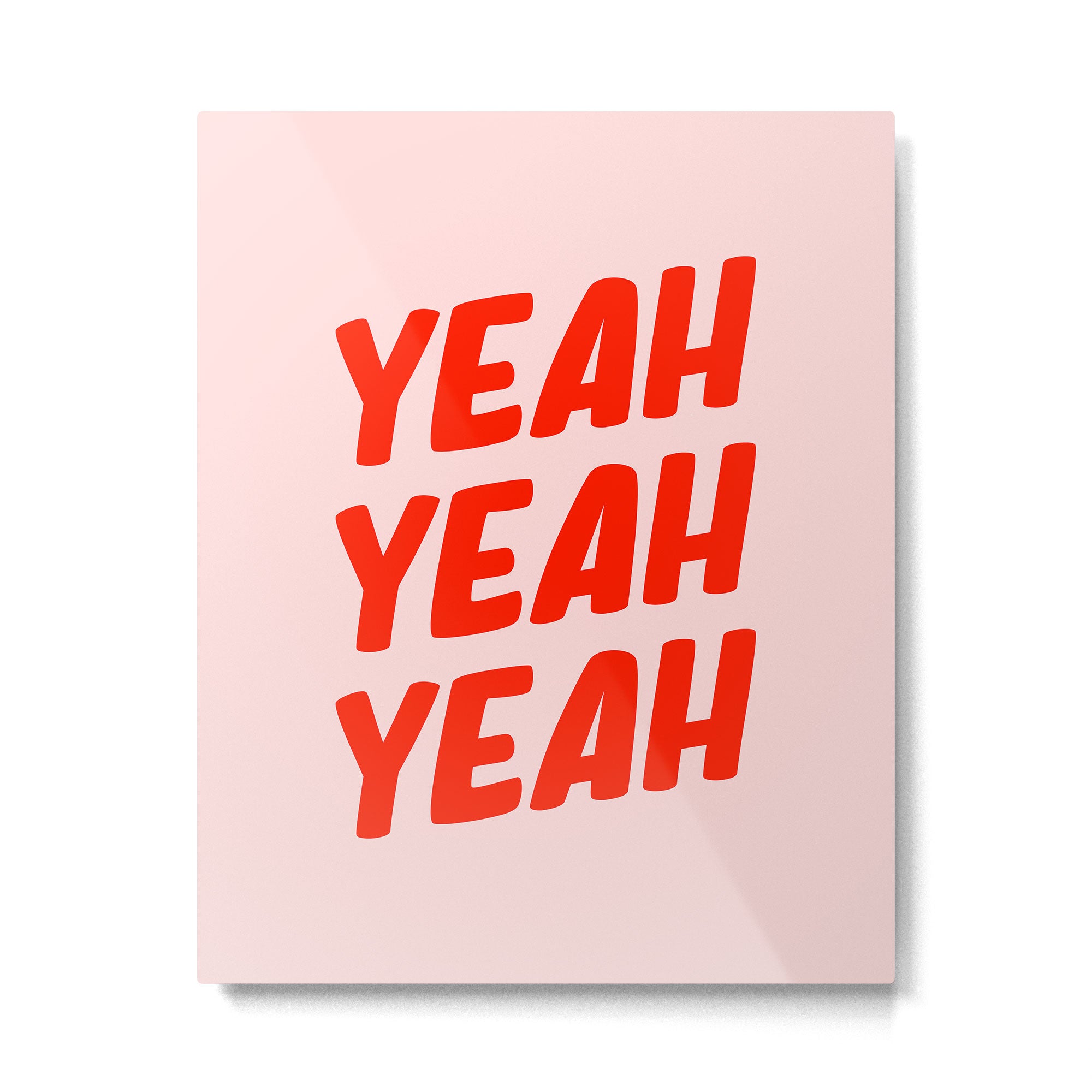 Yeah Yeah Yeah Metal Print Gallery Image 6