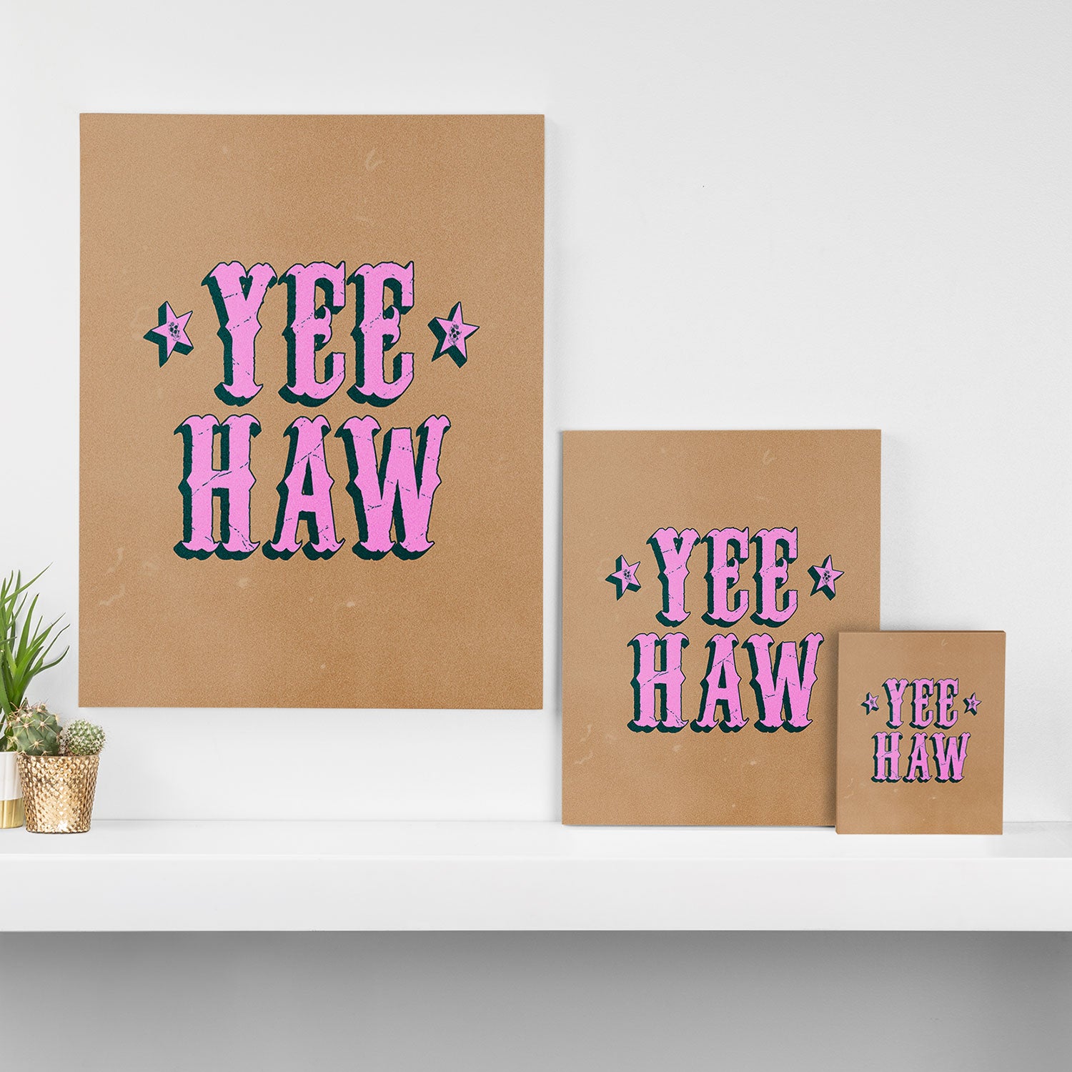 Yee Haw: Full Rodeo Edition Canvas Print Gallery Image 3