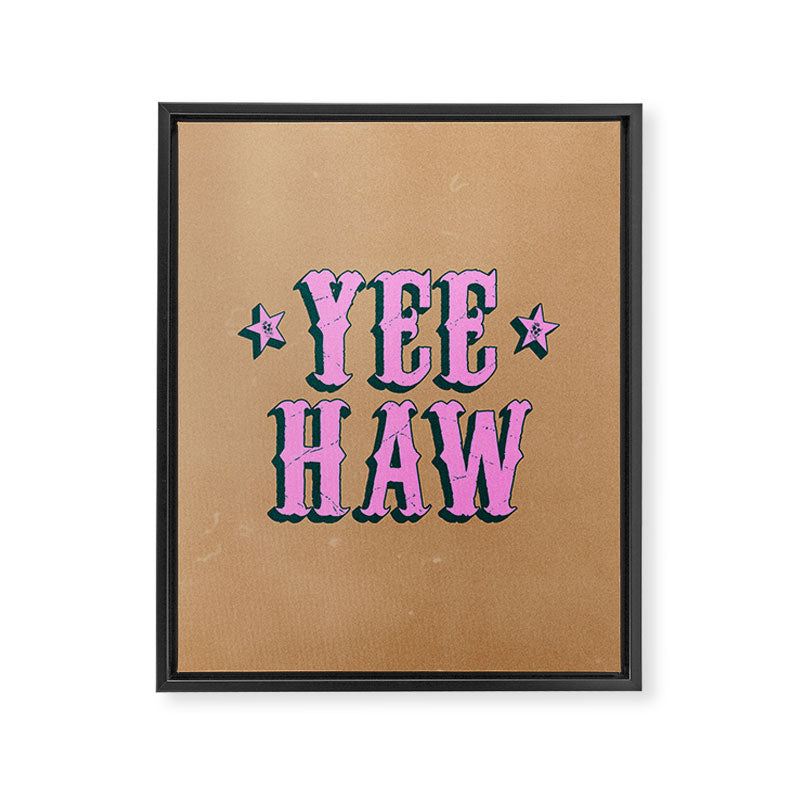Yee Haw: Full Rodeo Edition Framed Canvas Print Gallery Image 6