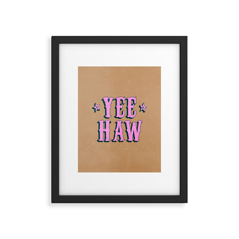 Yee Haw: Full Rodeo Edition Framed Art Print Gallery Image 5