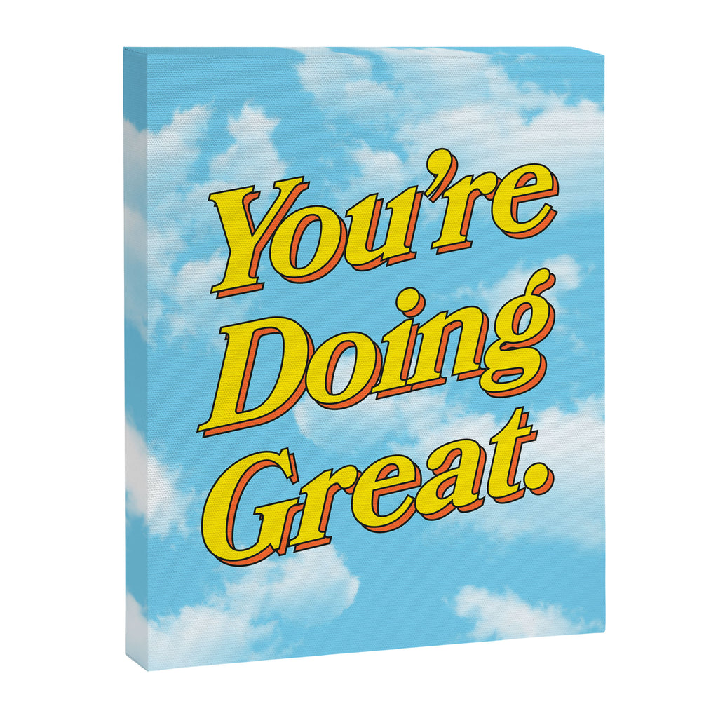 You Are Doing Great: Sky Edition Canvas Print Gallery Image 6