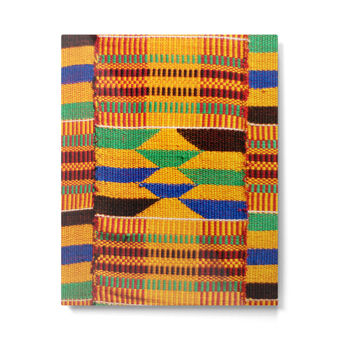 Kente Cloth Pattern Traditional African Metal Print Gallery Image 1