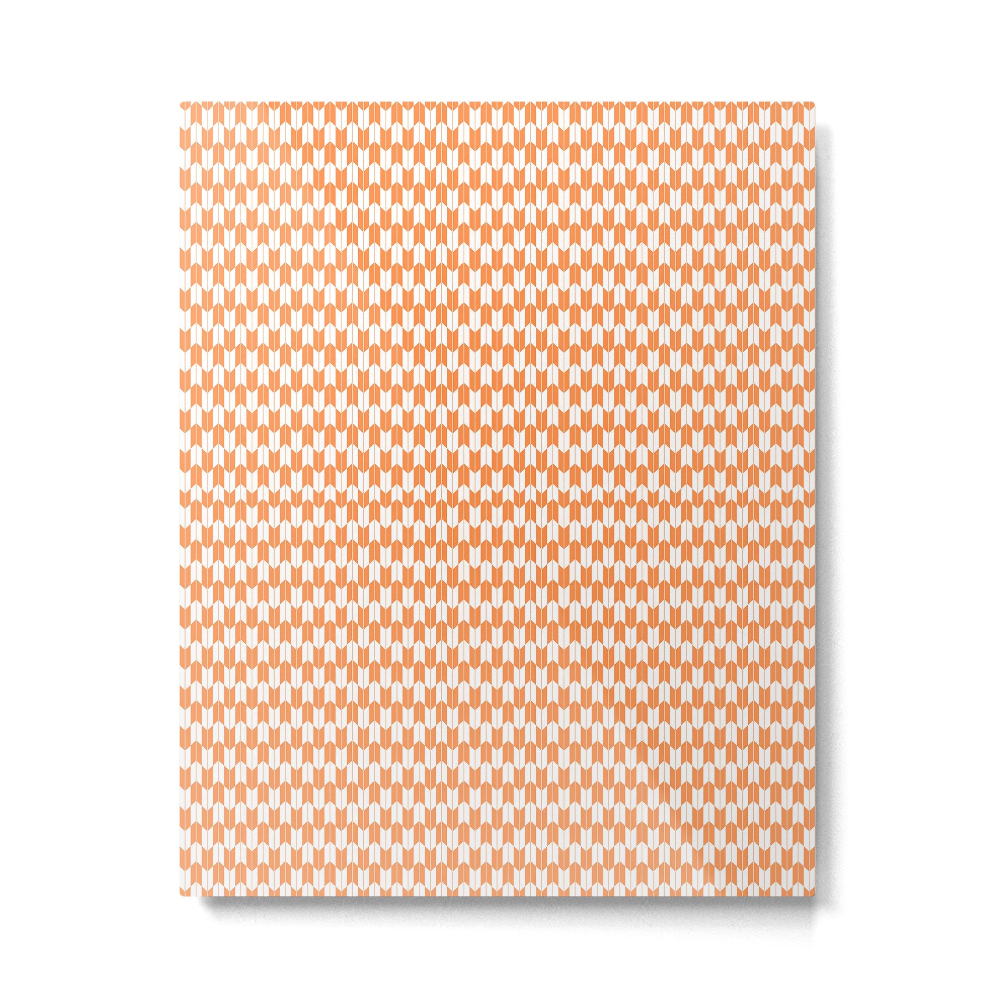 Retro Outdoor Party Orange Metal Print Gallery Image 6