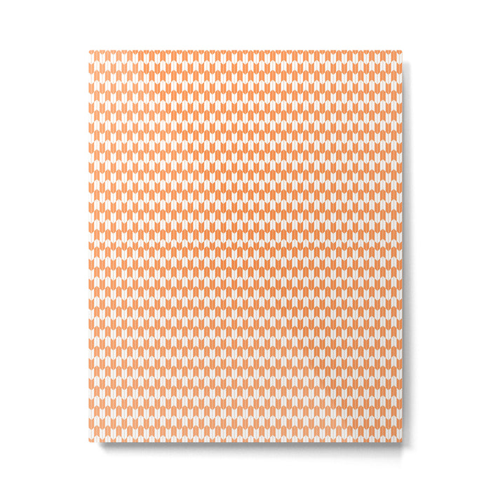 Retro Outdoor Party Orange Metal Print Gallery Image 1