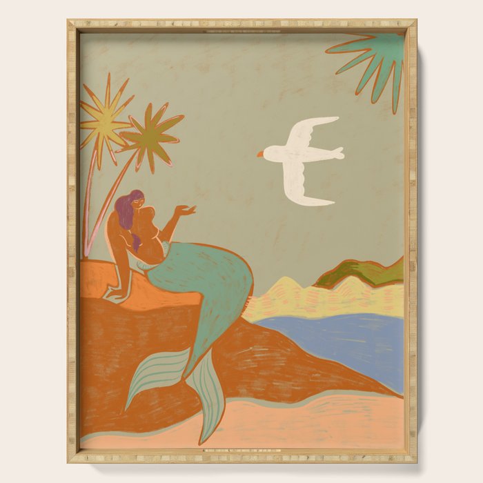 The Mermaid Serving Tray Gallery Image 1