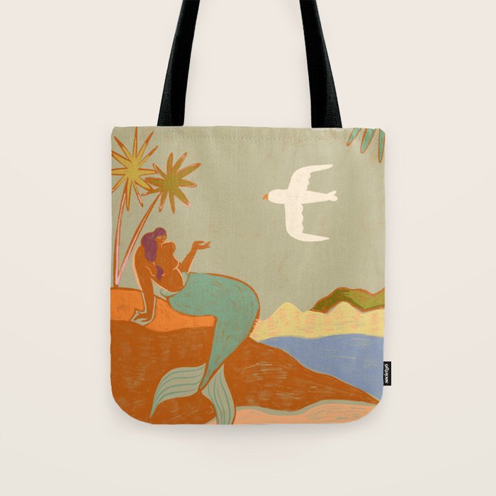 The Mermaid Tote Bag Gallery Image 1