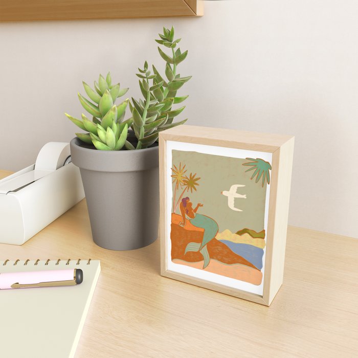The Mermaid Mini Art Print Gallery Image 2