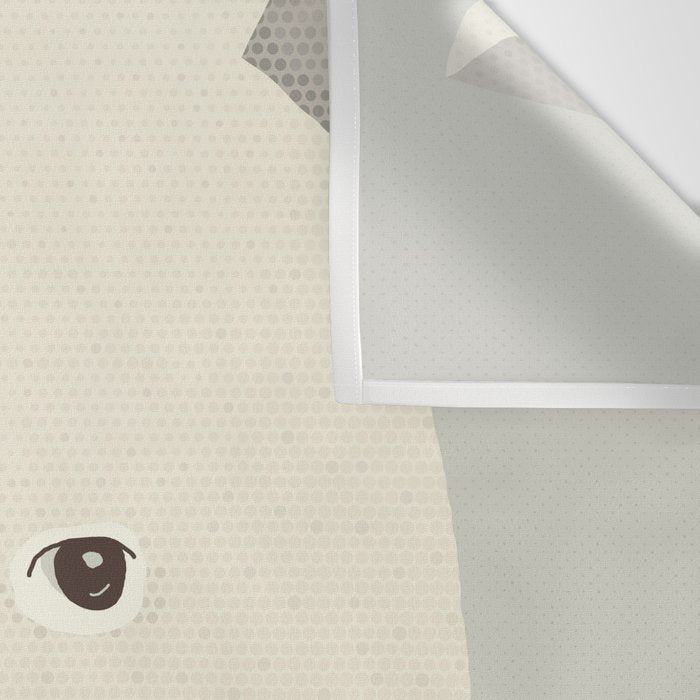 Whimsy Wombat, Animal Portrait Wall Tapestry Gallery Image 3