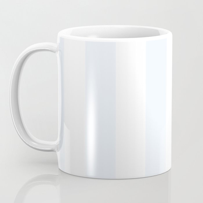 Alice Blue and White Cabana Tent Stripes Coffee Mug Gallery Image 3