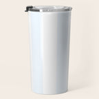 Alice Blue and White Cabana Tent Stripes Travel Mug Gallery Image 3