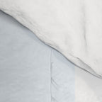 Alice Blue and White Cabana Tent Stripes Comforter Gallery Image 4