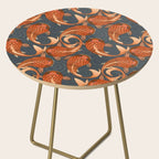 paisley fish gray Side Table Gallery Image 2