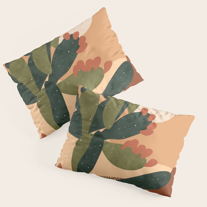 Prickly Pear Cactus Pillow Sham Gallery Image 3