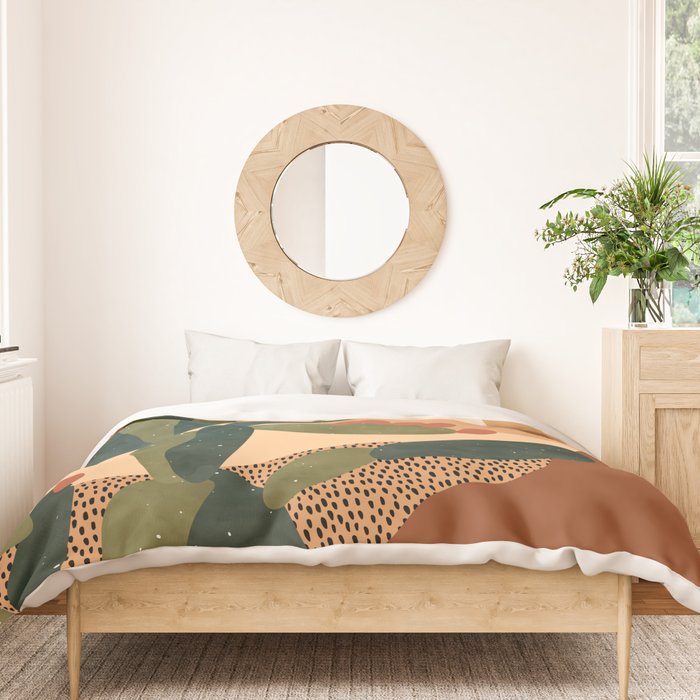 Prickly Pear Cactus Duvet Cover Gallery Image 3