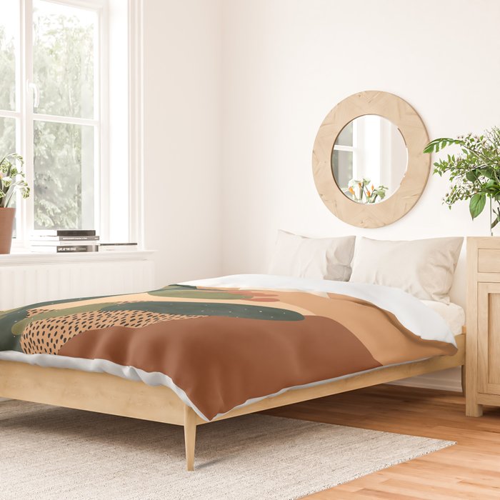 Prickly Pear Cactus Duvet Cover Gallery Image 2