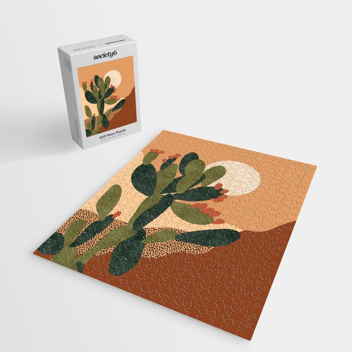 Prickly Pear Cactus Jigsaw Puzzle Gallery Image 2