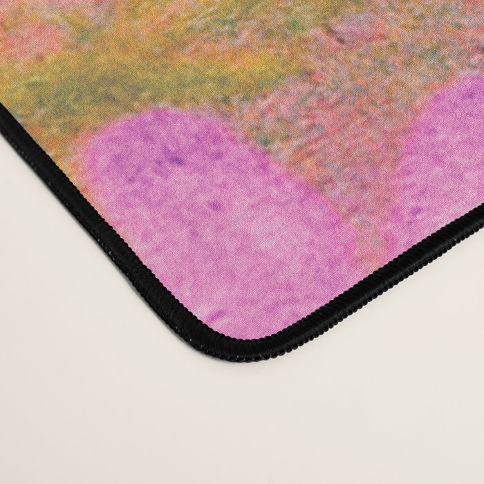 far out! pink floral tie dye Desk Mat Gallery Image 4