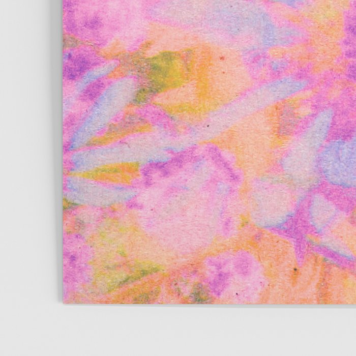 far out! pink floral tie dye Poster Gallery Image 3