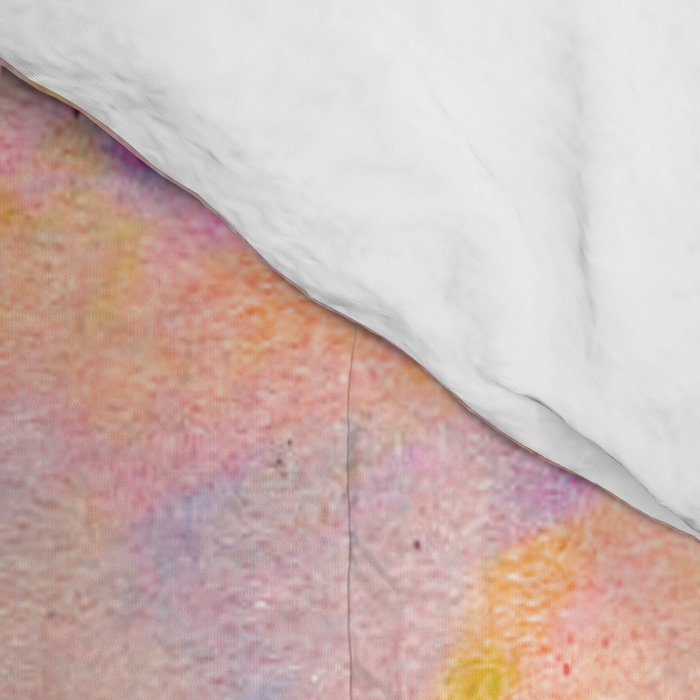 far out! pink floral tie dye Comforter Gallery Image 4