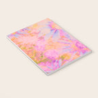 far out! pink floral tie dye Notebook Gallery Image 3