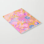 far out! pink floral tie dye Notebook Gallery Image 2