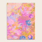 far out! pink floral tie dye Notebook Gallery Image 4