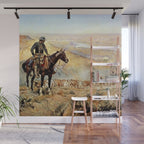 âThe Wagon Bossâ by Charles M Russell Wall Mural Gallery Image 1