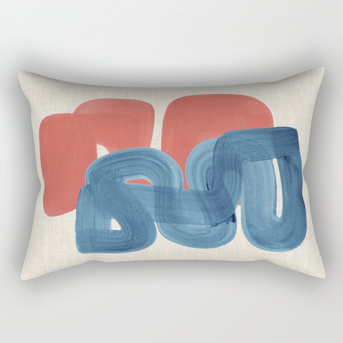 Salmon River Rectangular Pillow Gallery Image 1