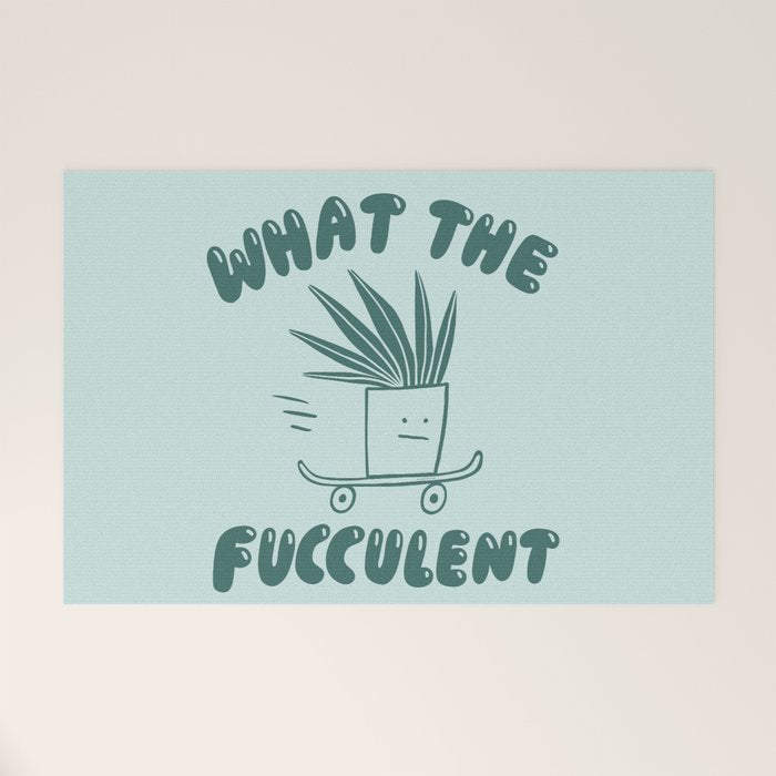 What The Fucculent Welcome Mat Gallery Image 1