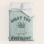 What The Fucculent Duvet Cover Gallery Image 6