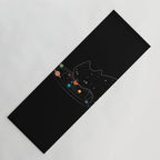 Cat Landscape 117: Catstronomy Yoga Mat Gallery Image 1
