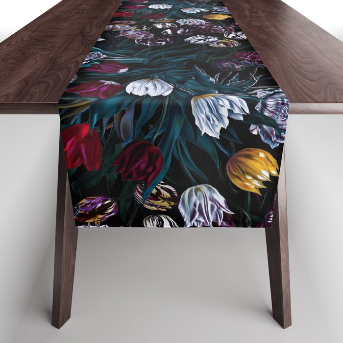 EXOTIC GARDEN - NIGHT XIV Table Runner Gallery Image 1