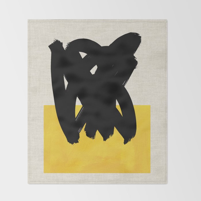 Lemon Flame Throw Blanket Gallery Image 2