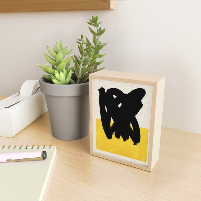 Lemon Flame Mini Art Print Gallery Image 2