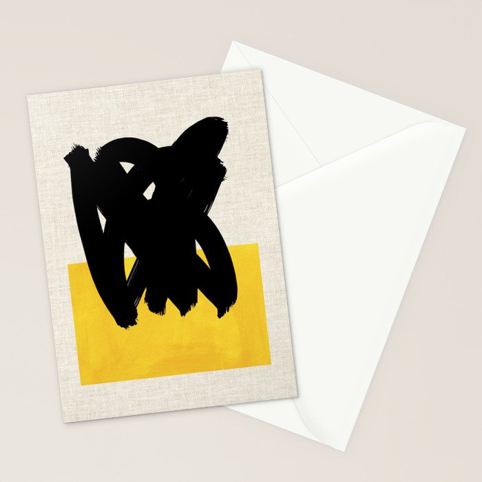 Lemon Flame Stationery Card Gallery Image 2