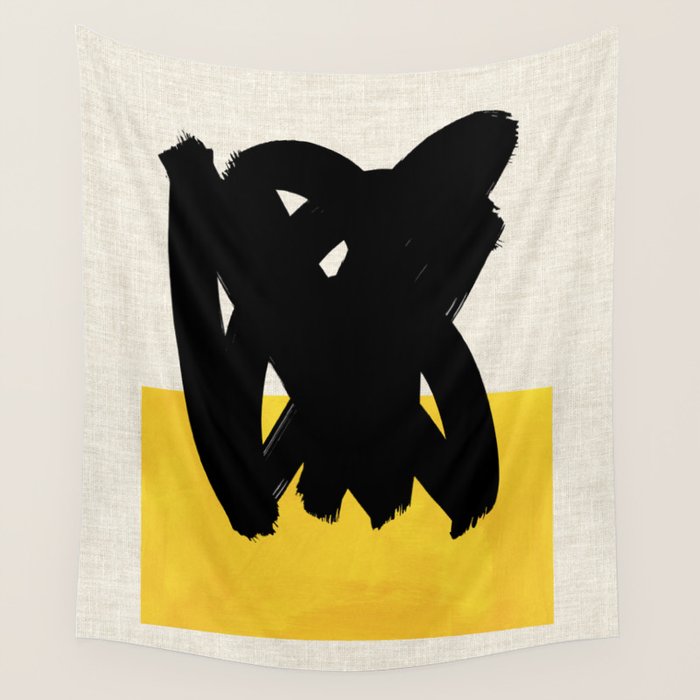 Lemon Flame Wall Tapestry Gallery Image 4